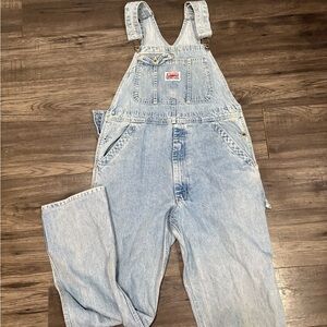 Vintage Akeda Light Blue Denim Overalls Made in Canada